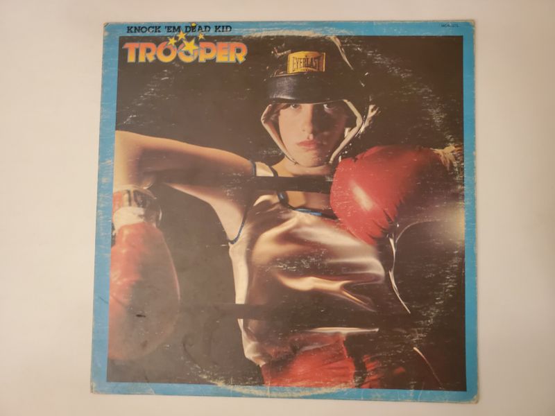 Trooper Knock 'Em Dead Kid vinyl record